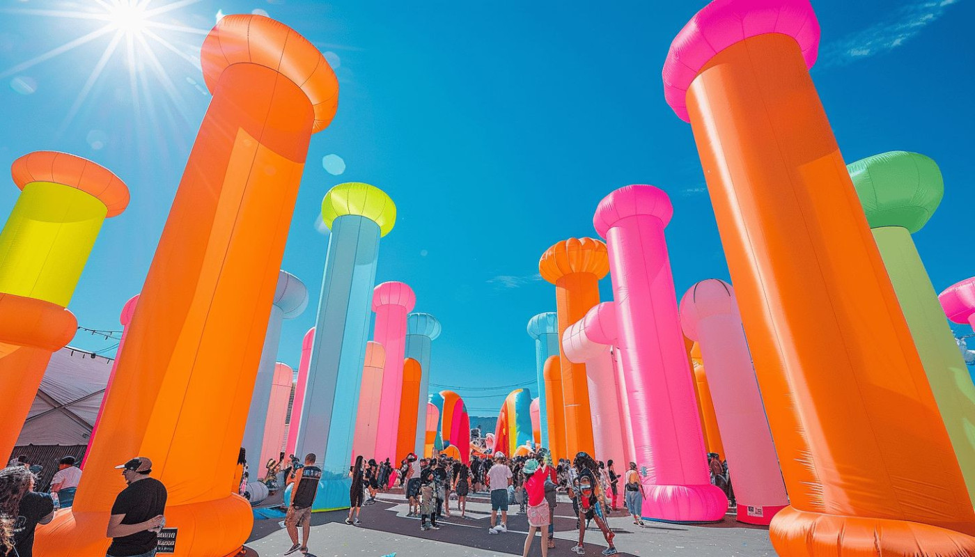 Comment les structures gonflables géantes transforment le marketing visuel